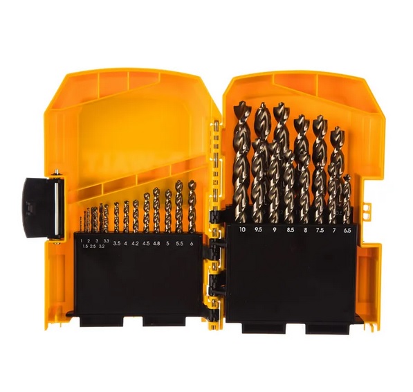 DeWALT Набор сверл по металлу HSS-G 1-13мм (29шт.) DT7926-XJ