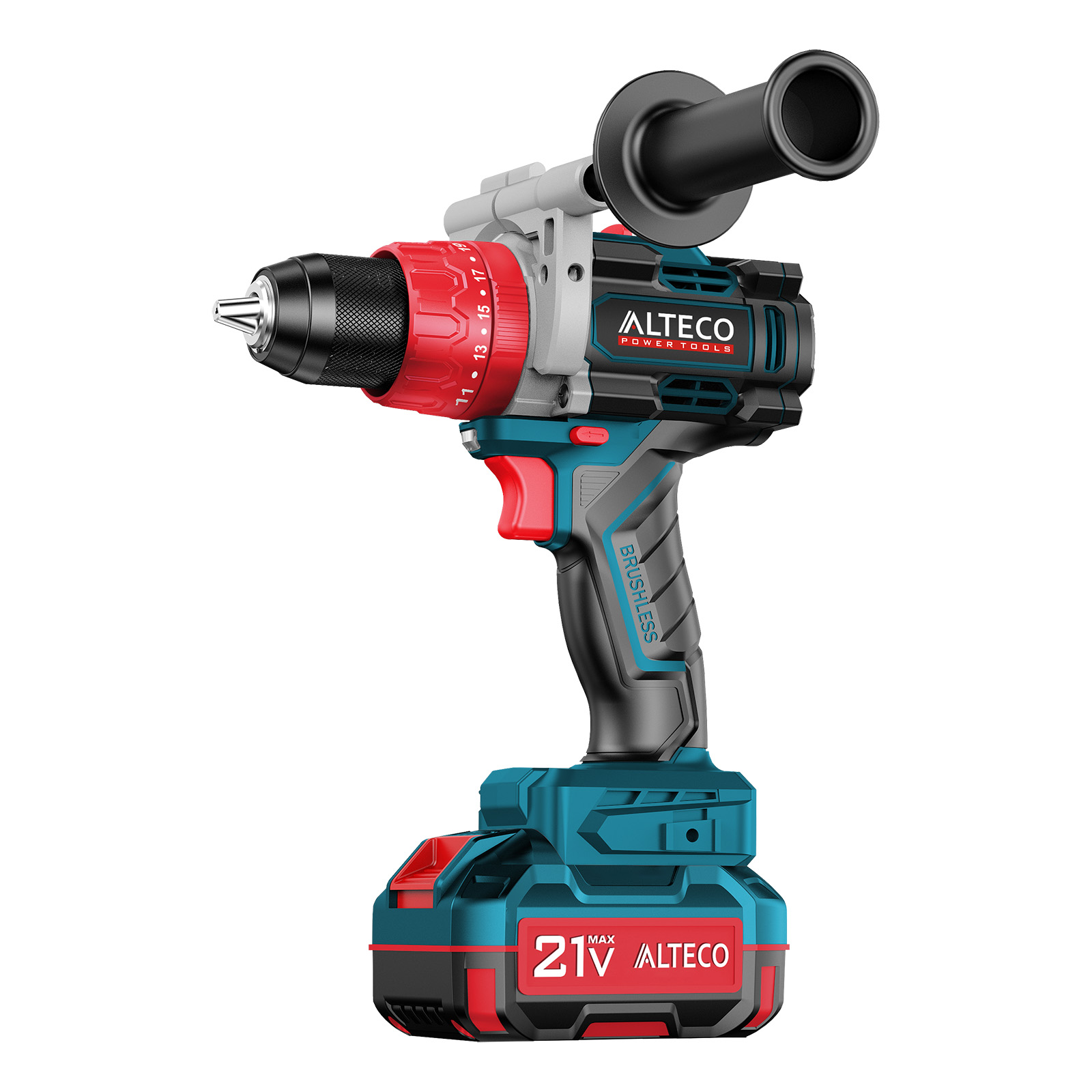 ALTECO Бесщеточная аккумуляторная ударная дрель-шуруповерт CID 21-150 BL 1x3Ah