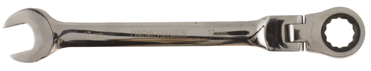 LTI Ключ трещоточный шарнирный рожково-накидной 16 мм