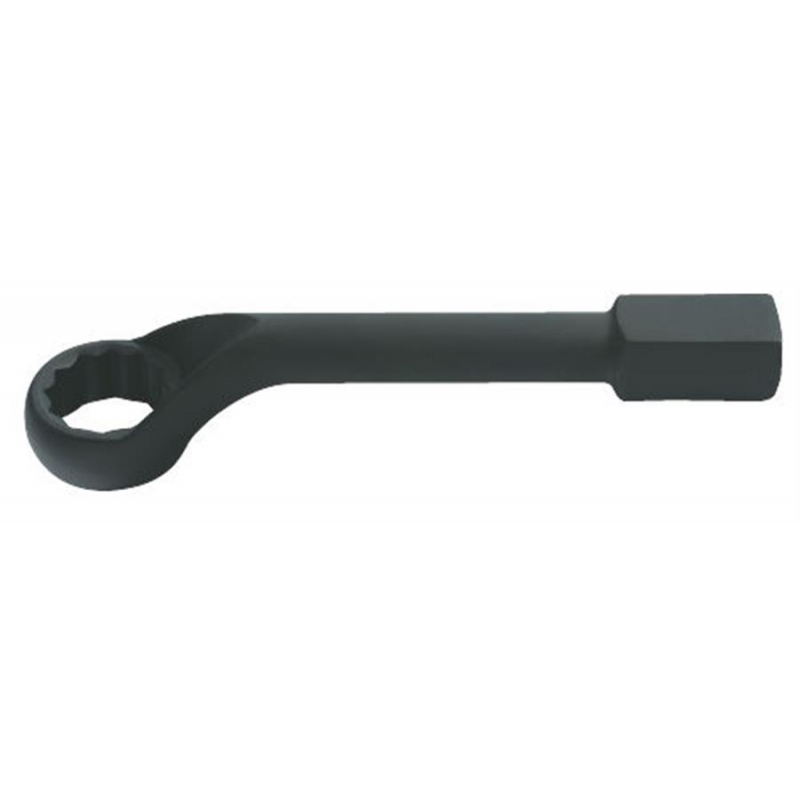 Ключ накидной усиленный с изгибом 60мм 6-гр.ручка (L=360мм, вес 3440гр)