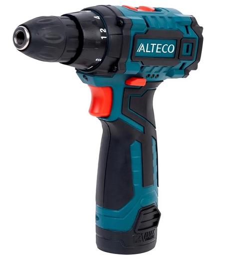 ALTECO Аккумуляторная дрель-шуруповерт CD 1210.1 Li X2