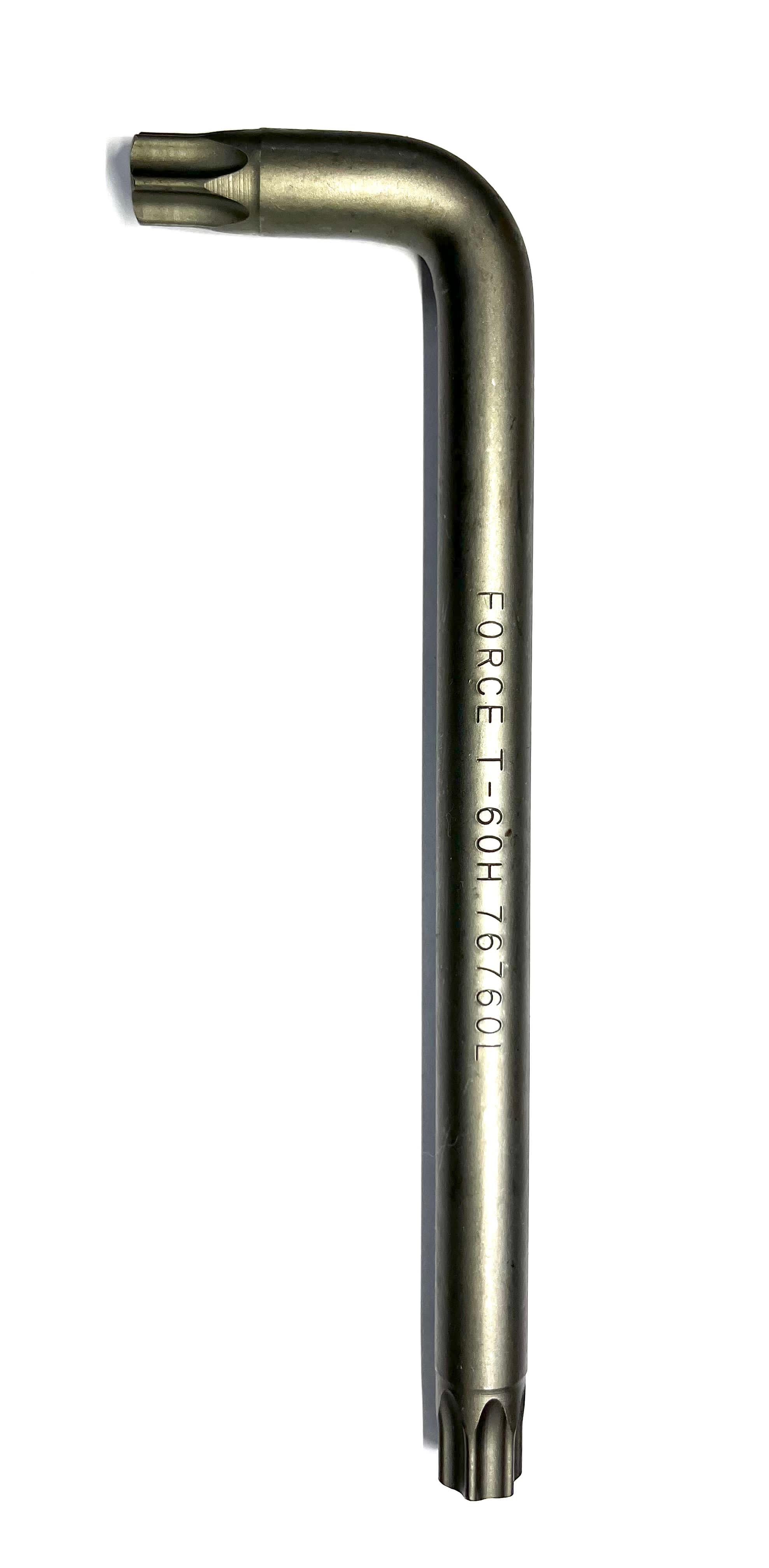 Ключ Torx Т-60H (Г-образный) с отверстием (длинный)