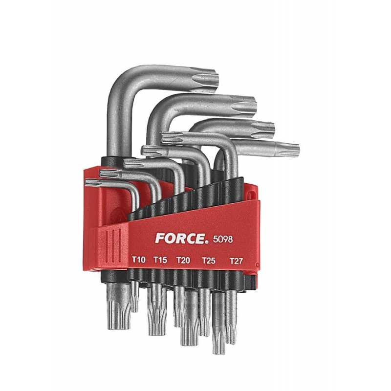Набор ключей-Torx Г-образных (с отверстием) (9пр.)