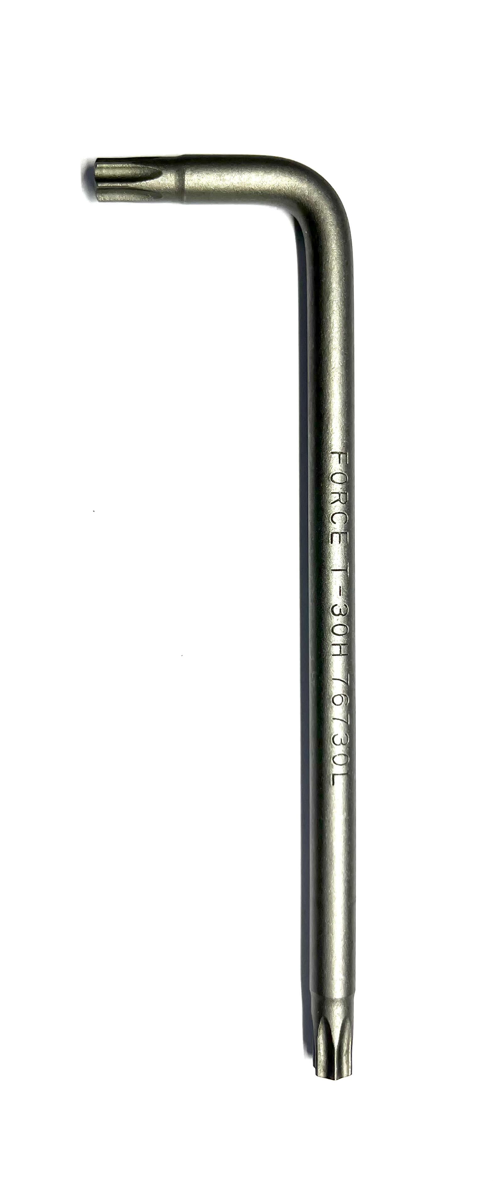 Ключ Torx Т-30H (Г-образный) с отверстием (длинный)