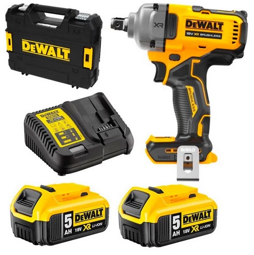 DeWALT Аккумуляторный ударный гайковерт DCF892P2T-QW