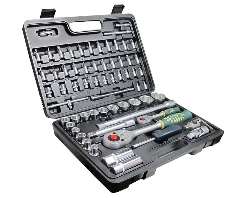 1/4" и 1/2" Набор инструмента с 12-ти гран. головками  (68пр.)