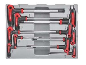 Набор Torx отверток с Т-образн. ручками (10пр)
