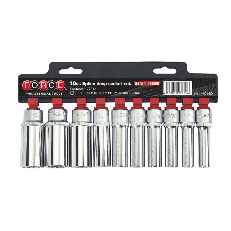 1/2" Набор Spline головок (длинных) (10пр.) 