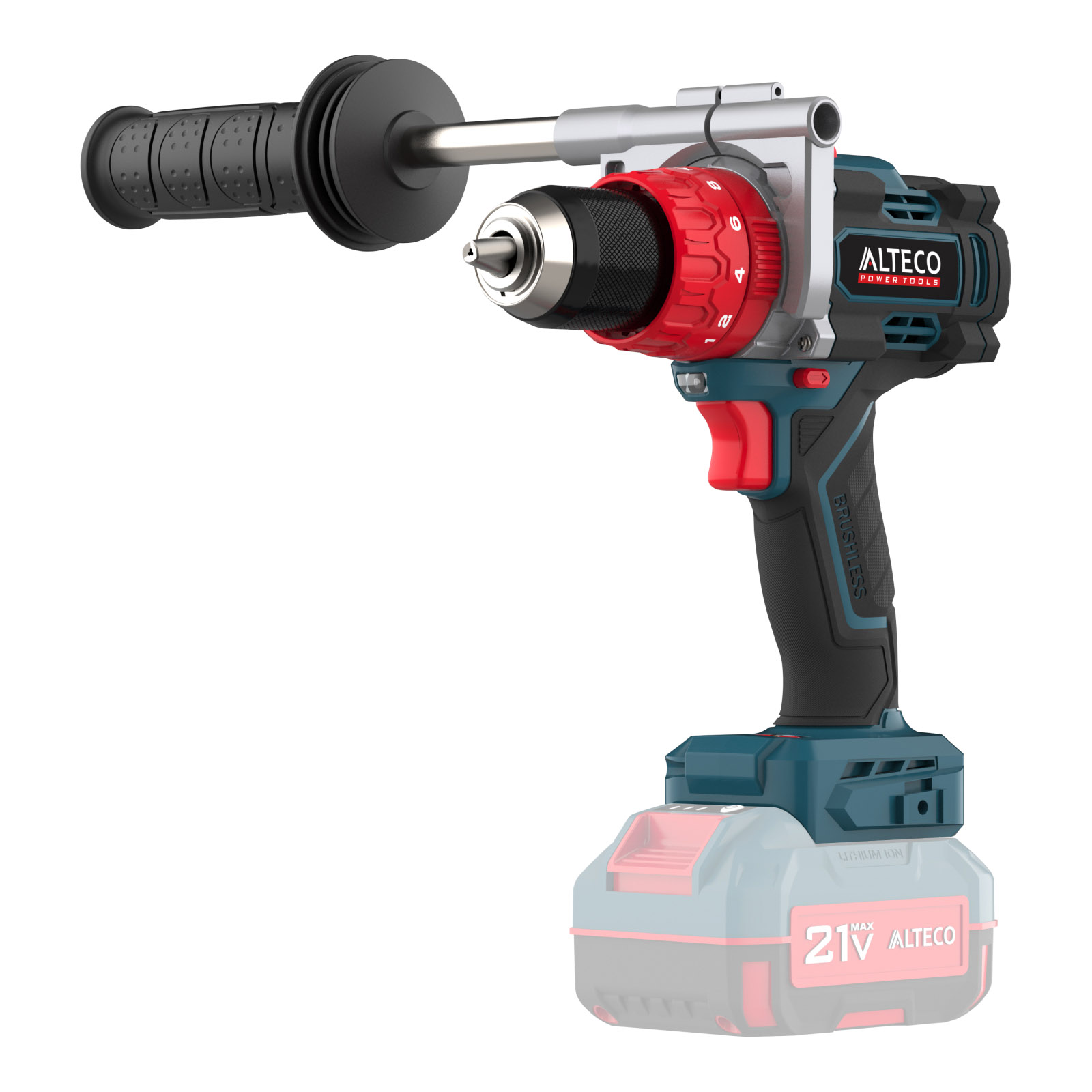 ALTECO Бесщеточная аккумуляторная ударная дрель-шуруповерт ALTECO CID 21-150 BL Solo (без АКБ И ЗУ)
