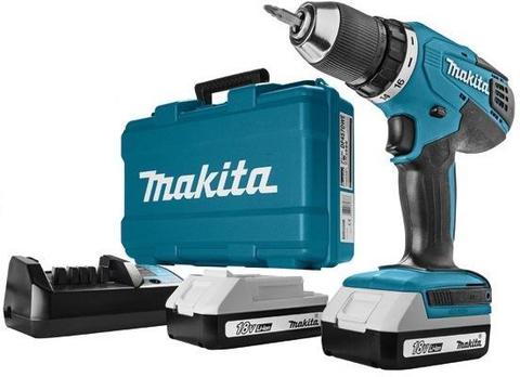 Makita DF457DWE Аккумуляторная дрель-шуруповерт 18V 1,5Ач