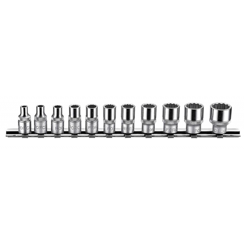 1/4" Набор 12гр. дюймовых головок (коротких)(11пр.)