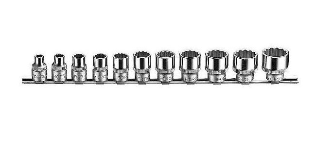 3/8" Набор 12-гран. (коротких) головок (11пр.)