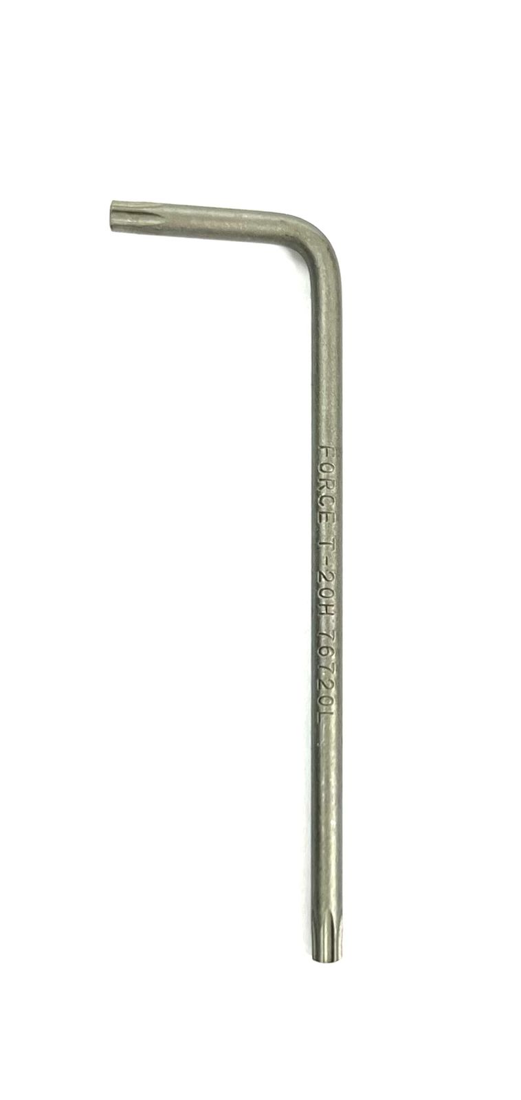 Ключ Torx Т-20H (Г-образный) с отверстием (длинный)
