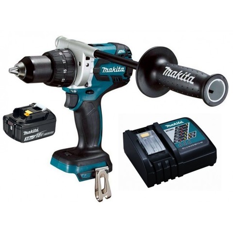 Makita DDF481RF Дрель-шуруповерт аккум. LXT BL 18В, 13мм, 115/60Нм (1x3.0Ач, з/у)