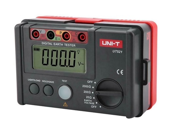 UT521 UNI-T Измеритель сопротивления заземления 