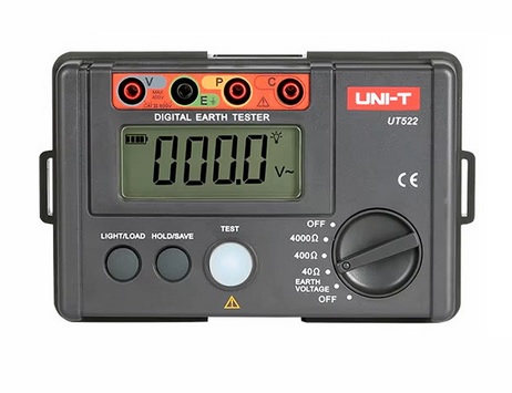 UT522 UNI-T Измеритель сопротивления заземления 