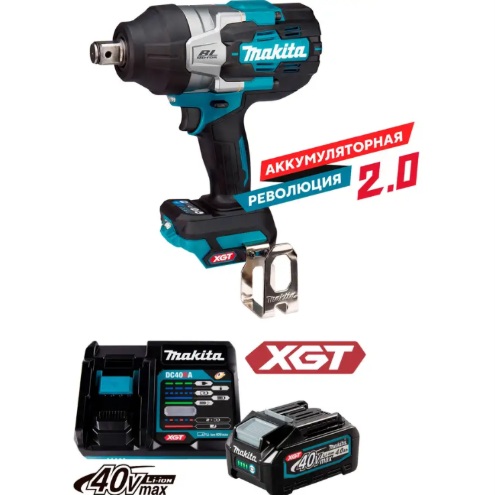 Makita TW001GZ(R) Аккумуляторный ударный гайковерт XGT