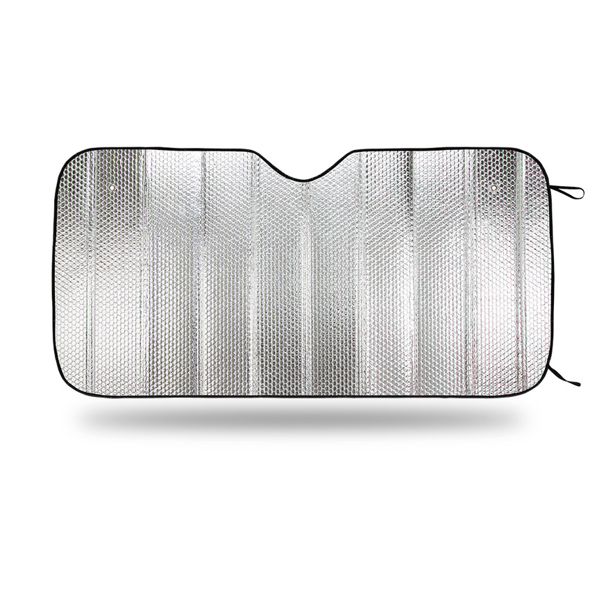 SUN-150 (L) Экран солнцезащитный на лобовое стекло, светоотражающий, двухсторонний, BUBLE полиэтилен