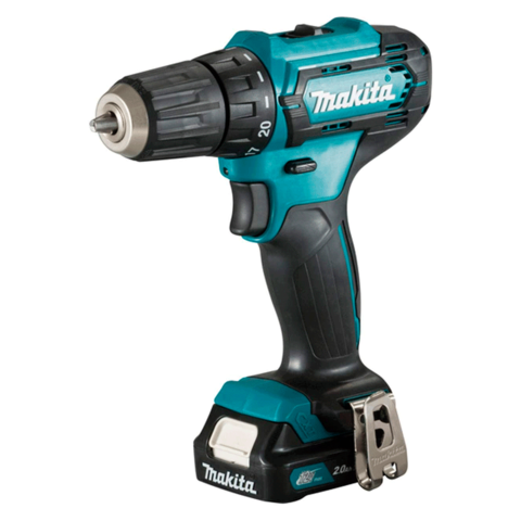 Makita DF333DWYE4 Аккумуляторная дрель-шуруповерт 12В (набор бит)