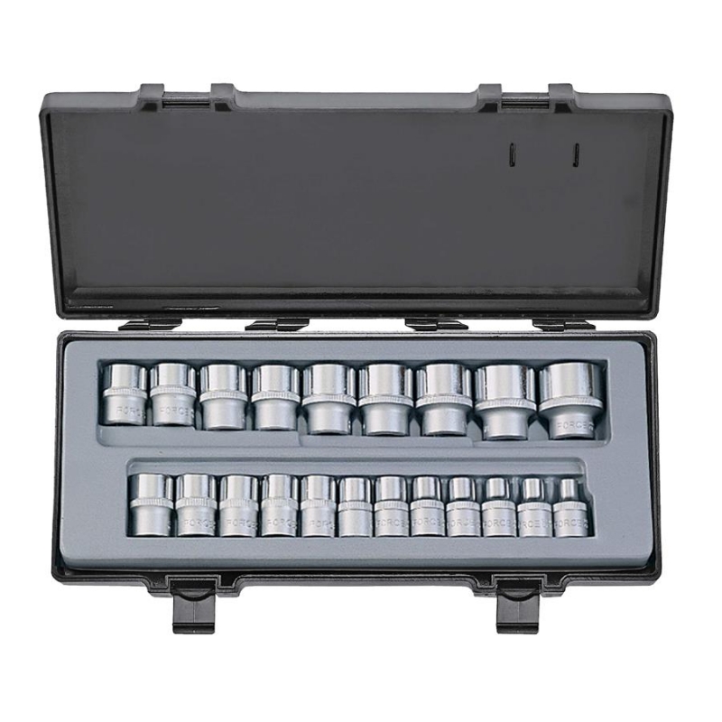 1/2" Набор 12-гран. головок (коротких) 8-32мм (21пр.) 
