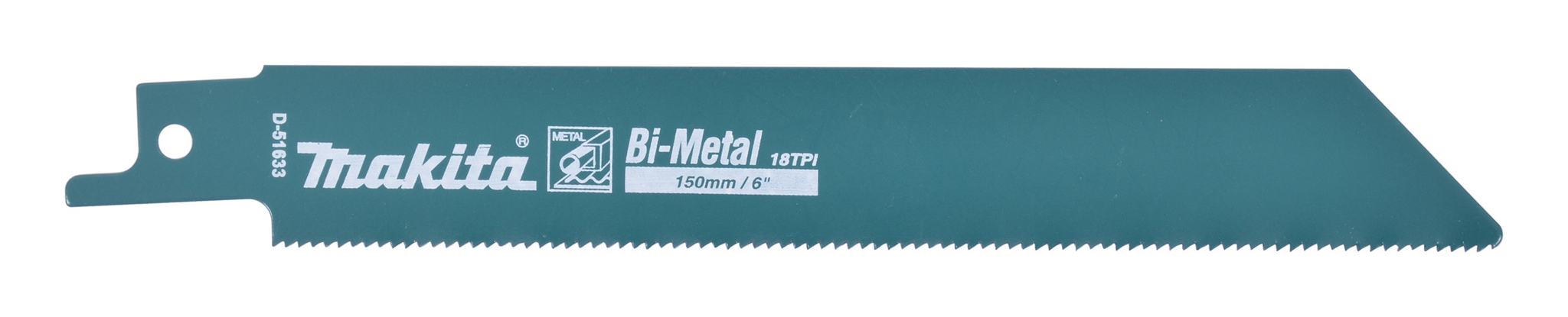Makita D-51633 Сабельная пилка для металла 152x0,9x18TPI, 2 шт