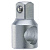 Адаптер с 1/2" на 3/8"  с отверстием