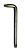 Ключ Torx Т-60H (Г-образный) с отверстием (длинный)