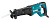 Makita JR3051TK Сабельная пила 1200 Вт