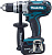 Makita DDF451RFE Аккумуляторная дрель-шуруповерт 18V 3Ач+2 аккум.