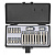 3/8", 1/2" Набор бит-Torx 10мм  L=30;75мм  (22пр.)