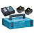 Makita 198311-6 Два аккумулятора в кейсе MakPac DC18RC-1шт,BL1850B-2 шт