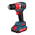 ALTECO Бесщеточная аккумуляторная ударная дрель-шуруповерт ALTECO CID 21-60 BL