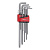 Набор ключей-Torx Г-образных экстрадлинных (с отверстием) (9пр.)