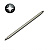 1/4" Бита двухсторонняя Pozidriv PZ.3*PZ.4  (длинная) (165) 